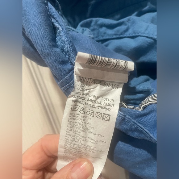 VINTAGE BRASS cotton PANTS SIZE 32X32 MSRP $75.00 - Picture 13 of 15